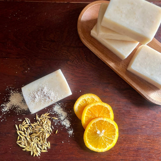 Oats so Orange Soap - Usk Valley Herbs