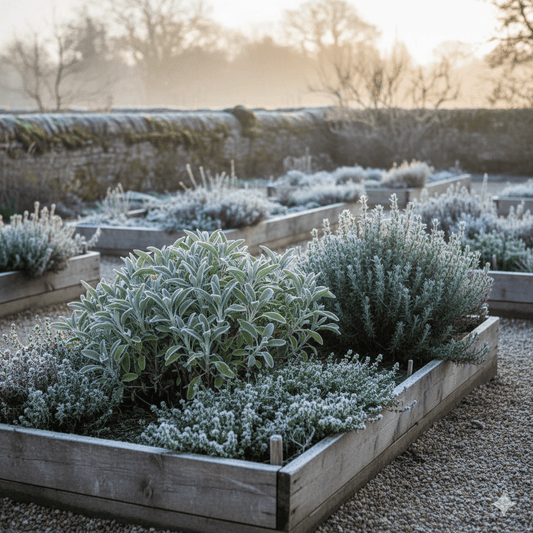 5 Essential Herbs for the (British) Winter Herb Garden - Usk Valley Herbs