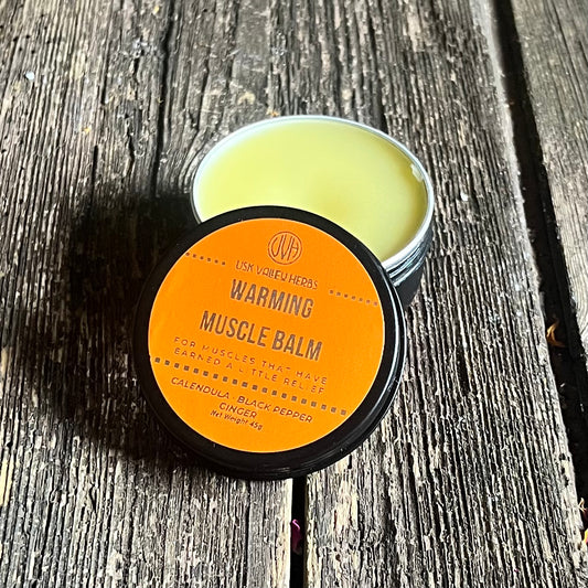 Muscle Warming Balm - Soothe & Warm Tired Muscles Naturally - 45g