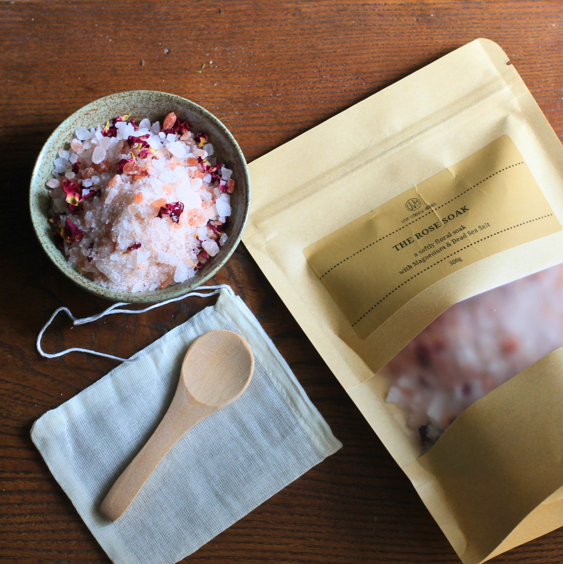 The Rose Soak - Usk Valley Herbs